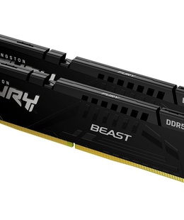  Kingston KF560C30BBEK2-32 32GB 6000MT/s DDR5 CL30 DIMM (Kit of 2) FURY Beast Black EXPO | Kingston  Hover