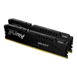  Kingston KF560C30BBEK2-16 16GB 6000MT/s DDR5 CL30 DIMM (Kit of 2) FURY Beast Black EXPO | Kingston