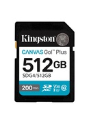  Kingston | Canvas Go! Plus | 512 GB | SD | Flash memory class Class 10