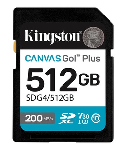  Kingston | Canvas Go! Plus | 512 GB | SD | Flash memory class Class 10  Hover