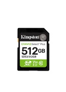  Kingston Canvas Select Plus | 512 GB | SD | Flash memory class Class 10