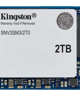  Kingston SSD | NV3 | 2000 GB | SSD form factor M.2 2230 | Solid-state drive interface PCIe 4.0 x4 NVMe | Read speed 6000 MB/s | Write speed 5000 MB/s  Hover