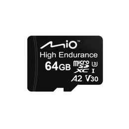  Mio High Endurance | 64 GB | MicroSD | Flash memory class UHS-I