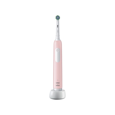 Birste Oral-B | Electric Toothbrush | Pro Series 1 Cross Action | Rechargeable | For adults | Number of brush heads included 1 | Number of teeth brushing modes 3 | Pink