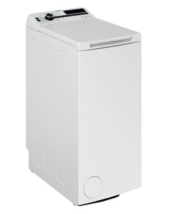 Veļas mazgājamā  mašīna Whirlpool Washing Machine | TDLRB 7232BS EU | Energy efficiency class D | Top loading | Washing capacity 7 kg | 1200 RPM | Depth 60 cm | Width 40 cm | LED | White  Hover