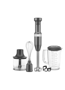 Mikseris KitchenAid Hand blender with accessories | 5KHBV83EDG | Hand Blender | 180 W | Number of speeds Variable | Charcoal Grey