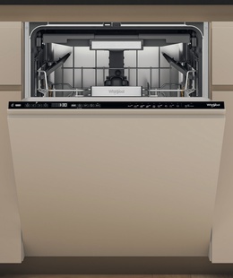 Trauku mazgājamā mašīna Whirlpool Dishwasher | W7I HP42 L | Built-in | Width 59.8 cm | Number of place settings 15 | Number of programs 10 | Energy efficiency class C | Display | Black  Hover