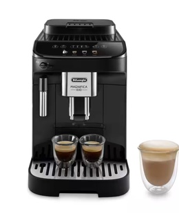 Delonghi | Coffee Maker | ECAM290.22.B Magnifica Evo | Pump pressure 15 bar | Built-in milk frother | Automatic | 360° rotational base No | 1450 W | Black  Hover