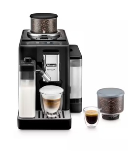  Delonghi | Coffee Maker | EXAM440.55.B Rivelia | Pump pressure 19 bar | Built-in milk frother | Automatic | 1450 W | Onyx Black  Hover