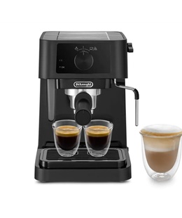  Delonghi | Coffee Maker | EC230 | Pump pressure 15 bar | Built-in milk frother | Semi-automatic | 360° rotational base No | 1100 W | Black  Hover