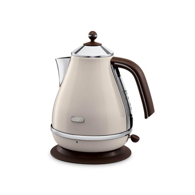 Tējkanna Delonghi | KBOV 2001.BG | Standard kettle | 2000 W | 1.7 L | Stainless steel | 360° rotational base | Beige