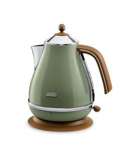 Tējkanna Delonghi | KBOV 2001.GR Kettle | Electric | 2000 W | 1.7 L | 360° rotational base | Green  Hover