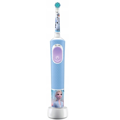 Oral-B | Electric Toothbrush | Vitality PRO Kids Frozen | Rechargeable | For kids | Number of brush heads included 1 | Number of teeth brushing modes 2 | Blue