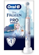 Birste Oral-B | Electric Toothbrush | Frozen Pro Series 3 | Rechargeable | For kids | Number of brush heads included 1 | Number of teeth brushing modes 3 | White