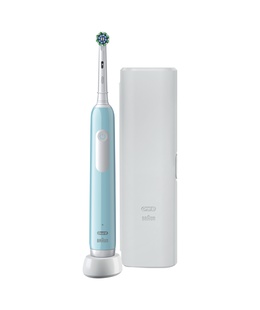 Birste Oral-B | Electric Toothbrush with Travel Case | Pro Series 1 | Rechargeable | For adults | Number of brush heads included 1 | Number of teeth brushing modes 3 | Caribbean Blue  Hover