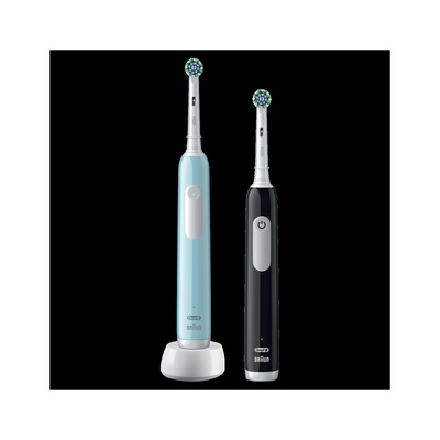 Birste Oral-B | Electric Toothbrush | Pro Series 1 Duo | Rechargeable | For adults | Number of brush heads included 2 | Number of teeth brushing modes 3 | Blue/Black