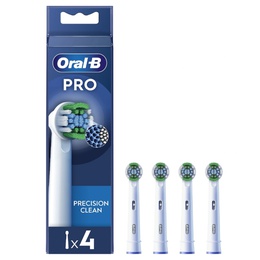 Birste Oral-B | Precision Clean Brush Set | EB20RX-4 | Heads | For adults | Number of brush heads included 4 | White
