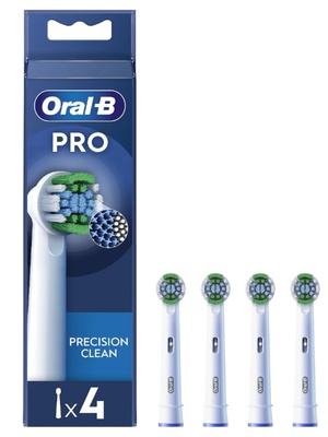 Birste Oral-B | Precision Clean Brush Set | EB20RX-4 | Heads | For adults | Number of brush heads included 4 | White  Hover