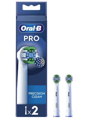 Birste Oral-B | Precision Clean Brush Set | EB20RX-2 | Heads | For adults | Number of brush heads included 2 | White  Hover