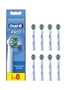 Birste Oral-B | Precision Clean Brush Set | EB20RX-8 | Heads | For adults | Number of brush heads included 8 | White