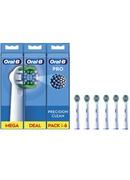 Birste Oral-B | Precision Clean Brush Set | EB20RX-6 | Heads | For adults | Number of brush heads included 6 | White