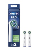 Birste Oral-B | Replaceable toothbrush heads | EB50RX-2 Cross Action Pro | Heads | For adults | Number of brush heads included 2 | White