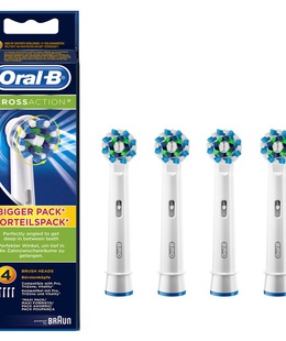 Birste Oral-B | Toothbrush replacement | EB50-4 | Heads | For adults | Number of brush heads included 4 | Number of teeth brushing modes Does not apply  Hover