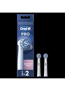 Birste Oral-B | Replaceable toothbrush heads | EB60X-2 Sensitive Clean Pro | Heads | For adults | Number of brush heads included 2 | White