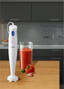 Mikseris Braun MQ10.000PWH MultiQuick 1 | Hand Blender | 450 W | Number of speeds 1 | White Hover