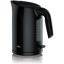 Braun | Kettle | WK3100BK PurEase | Standard | 2200 W | 1.7 L | Plastic | 360° rotational base | Black