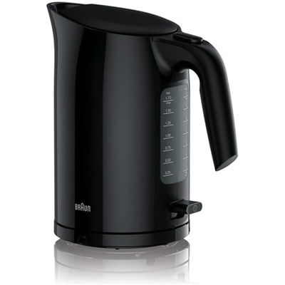 Braun | Kettle | WK3100BK PurEase | Standard | 2200 W | 1.7 L | Plastic | 360° rotational base | Black