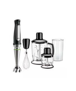 Mikseris Braun | MultiQuick 7 Hand Blender | MQ 7045X | Hand Blender | 1000 W | Number of speeds 6 | Chopper | Black/Stainless steel  Hover