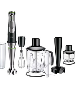 Mikseris Braun | Hand Blender | MQ9147X MultiQuick 9 | Hand Blender | 1200 W | Number of speeds Variable speed | Black/Stainless Steel  Hover