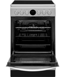 Virtuves plīts INDESIT | Cooker | IS5V8CHX/E | Hob type Vitroceramic | Oven type Electric | Stainless steel | Width 50 cm | Grilling | Electronic | Depth 60 cm | 57 L  Hover