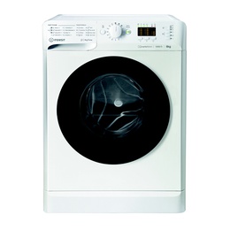 Veļas mazgājamā  mašīna INDESIT | Washing machine | MTWSA 61294 WK EE | Energy efficiency class C | Front loading | Washing capacity 6 kg | 1151 RPM | Depth 42.5 cm | Width 59.5 cm | Display | Big Digit | White