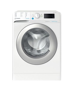 Veļas mazgājamā  mašīna INDESIT | Washing machine | BWE 71295X WSV EE | Energy efficiency class B | Front loading | Washing capacity 7 kg | 1200 RPM | Depth 57.5 cm | Width 59.5 cm | Big Digit | White  Hover