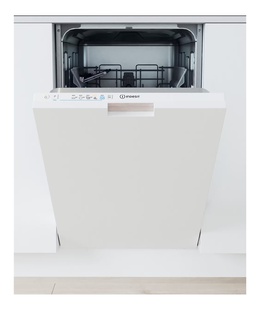 Trauku mazgājamā mašīna INDESIT Dishwasher | IN2ID10CS80 | Built-in | Width 44.8 cm | Number of place settings 10 | Number of programs 5 | Energy efficiency class D | White  Hover