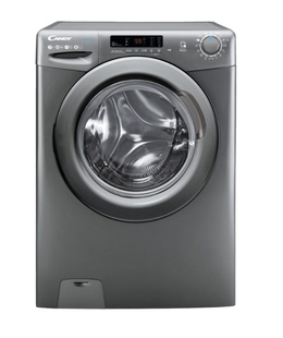 Veļas mazgājamā  mašīna Candy Washing Machine | CS 1272DRRE/1-S | Energy efficiency class D | Front loading | Washing capacity 7 kg | 1200 RPM | Depth 49 cm | Width 60 cm | Display | LCD | Anthracite  Hover