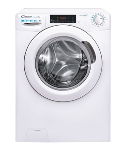 Veļas mazgājamā  mašīna Candy Washing Machine with Dryer | CSOW 4855TWE/1-S | Energy efficiency class C/E | Front loading | Washing capacity 8 kg | 1400 RPM | Depth 53 cm | Width 60 cm | Display | Digit | Drying system | Drying capacity 5 kg | Steam function | White  Hover