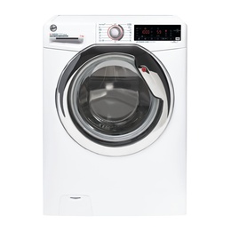 Veļas mazgājamā  mašīna Hoover | Washing Machine | H3WS437TAMCE/1-S | Energy efficiency class A | Front loading | Washing capacity 7 kg | 1300 RPM | Depth 45 cm | Width 60 cm | Display | LCD | Steam function | Near Field Communication (NFC) | White