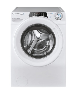 Veļas mazgājamā  mašīna Candy | Washing Machine | RO 1486DWME/1-S | Energy efficiency class A | Front loading | Washing capacity 8 kg | 1400 RPM | Depth 53 cm | Width 60 cm | Display | TFT | Steam function | Wi-Fi | White  Hover