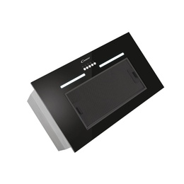  Candy | Hood | CPY5MBG | Canopy | Energy efficiency class C | Width 52 cm | 298 m³/h | Mechanical control | LED | Black Glass