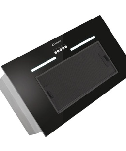  Candy | Hood | CPY5MBG | Canopy | Energy efficiency class C | Width 52 cm | 298 m³/h | Mechanical control | LED | Black Glass  Hover