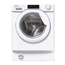 Veļas mazgājamā  mašīna Candy Washing Machine | CBW 48TWME-S | Energy efficiency class A | Front loading | Washing capacity 8 kg | 1400 RPM | Depth 54 cm | Width 60 cm | LCD | White