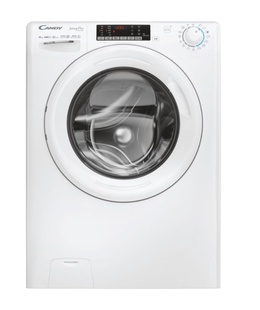 Veļas mazgājamā  mašīna Candy Washing Machine | CO 4104TWM/1-S | Energy efficiency class A | Front loading | Washing capacity 10 kg | 1400 RPM | Depth 58 cm | Width 60 cm | 4 digit display | White  Hover