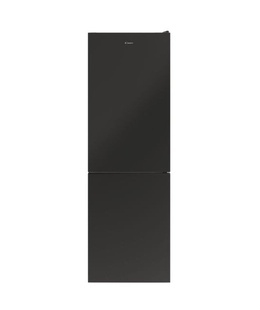  Candy | Refrigerator | CCE4T618EB | Energy efficiency class E | Free standing | Combi | Height 185 cm | No Frost system | Fridge net capacity 222 L | Freezer net capacity 119 L | Display | 39 dB | Black  Hover