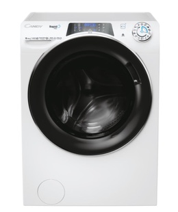 Veļas mazgājamā  mašīna Candy | Washing Machine with Dryer | RPW41066BWMBC-S | Energy efficiency class D | Front loading | Washing capacity 10 kg | 1400 RPM | Depth 58 cm | Width 60 cm | TFT | Drying system | Drying capacity 6 kg | Steam function | White  Hover