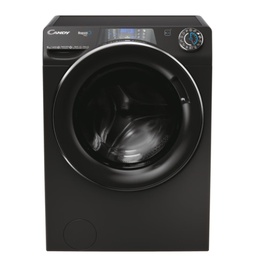 Veļas mazgājamā  mašīna Candy | Washing Machine | RP 496BWMBCB/1-S | Energy efficiency class A | Front loading | Washing capacity 9 kg | 1400 RPM | Depth 53 cm | Width 60 cm | Display | TFT | Steam function | Wi-Fi | Glossy Black