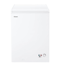  Candy | Freezer | CCHH 100E | Energy efficiency class E | Chest | Free standing | Height 84.5 cm | Total net capacity 97 L | White