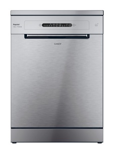 Trauku mazgājamā mašīna Candy Dishwasher | CF 3C7L0X | Free standing | Width 60 cm | Number of place settings 13 | Number of programs 5 | Energy efficiency class C | Stainless steel  Hover